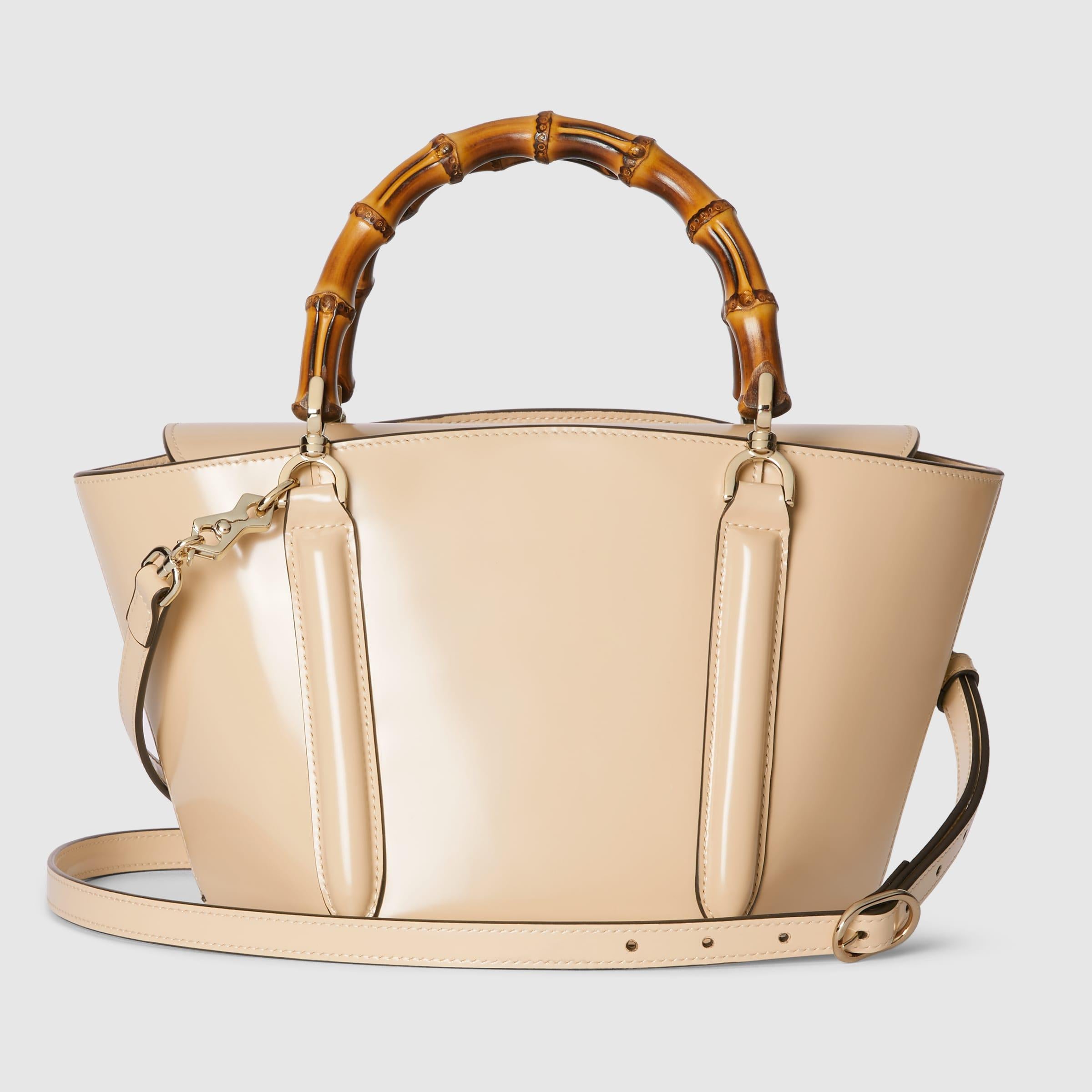 Gucci Small bamboo Beige-SHOZLY