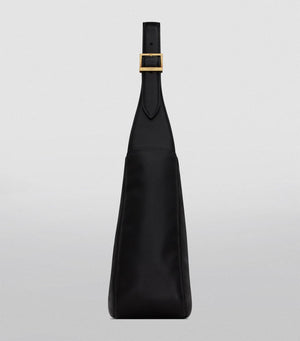 Saint Laurent Black Leather-SHOZLY