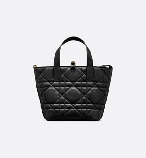 Medium Dior Toujours Vertical Black-SHOZLY