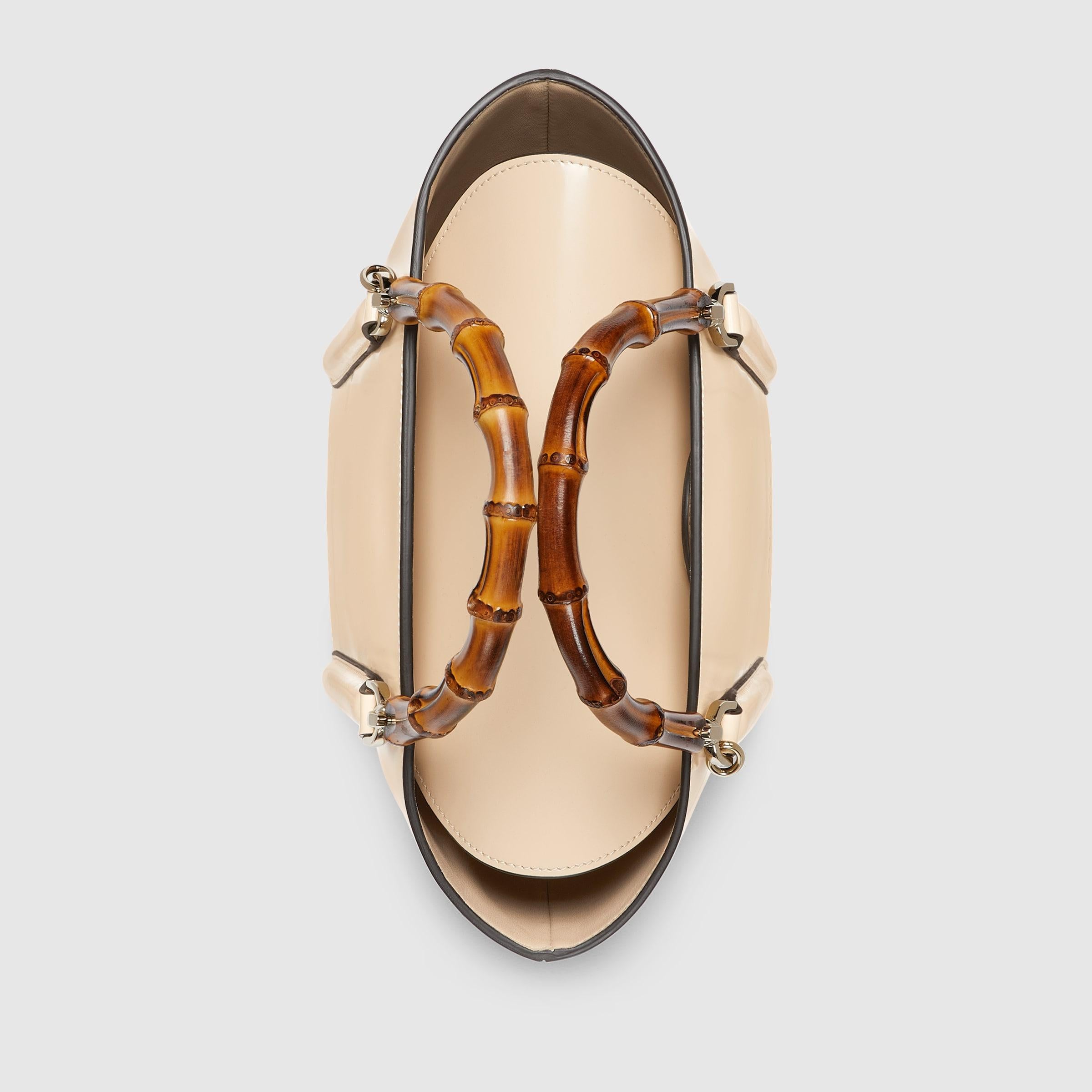 Gucci Small bamboo Beige-SHOZLY