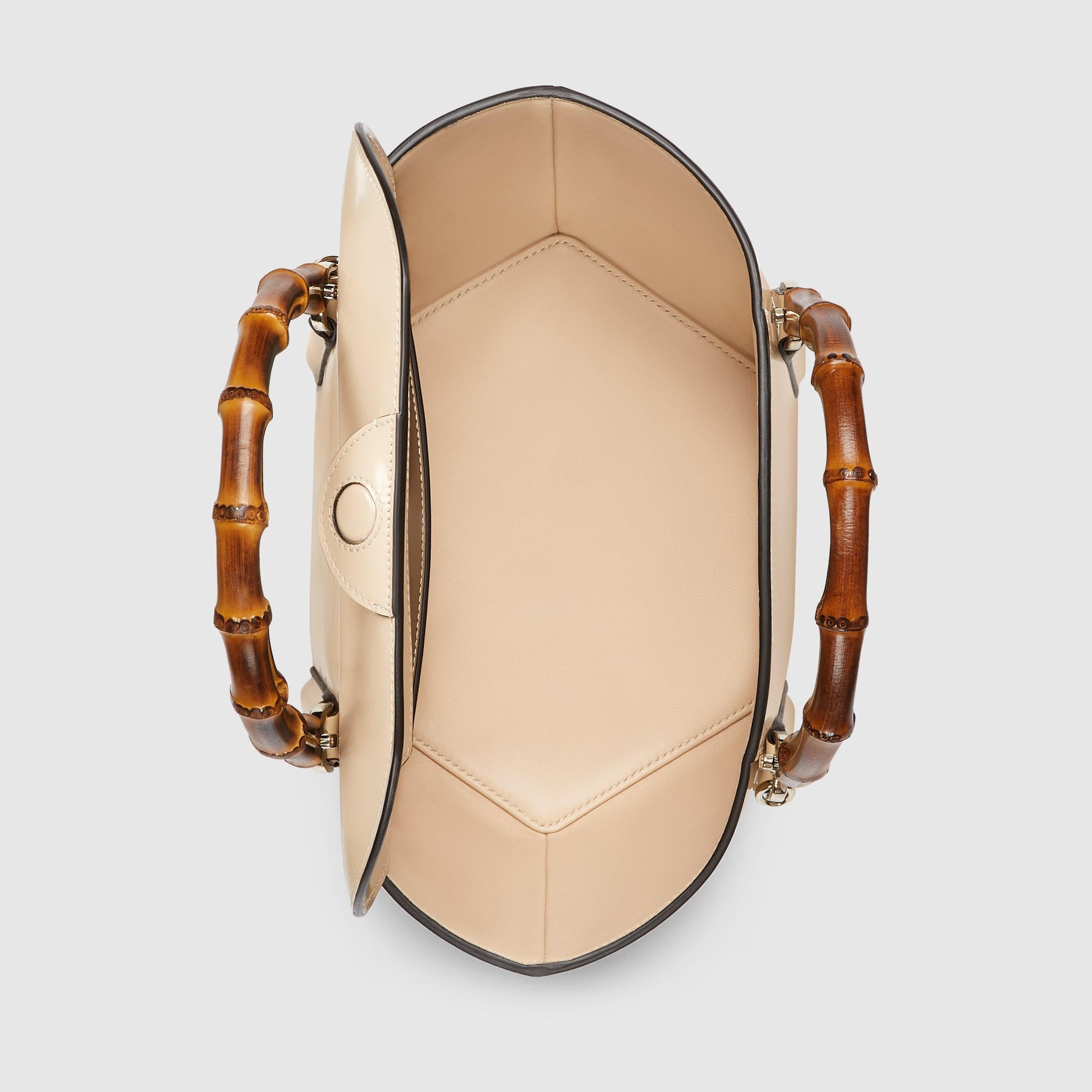 Gucci Small bamboo Beige-SHOZLY