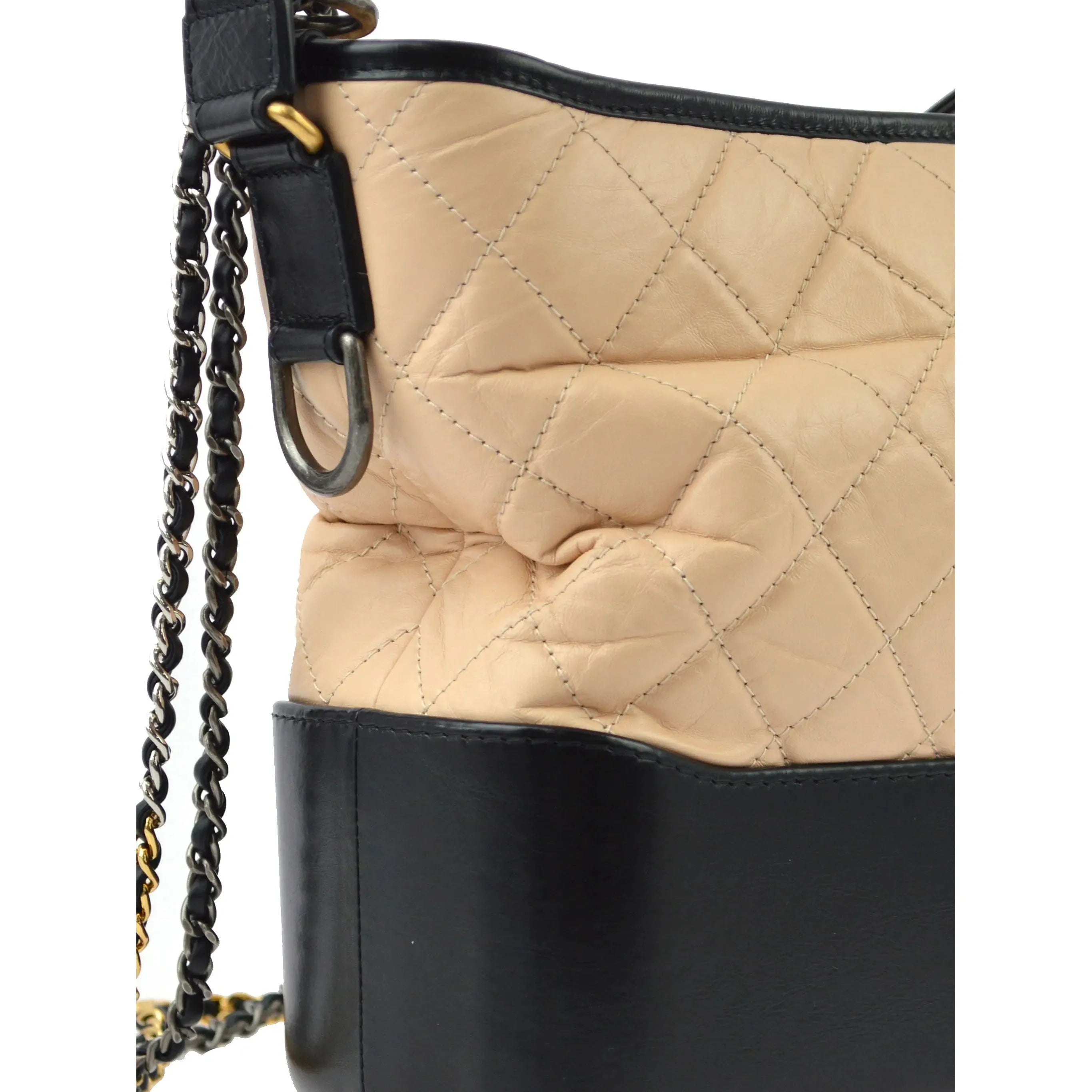 CHANEL Pre-Owned Begie Black