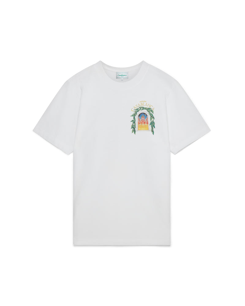 Casablanca Avenida T-Shirt White