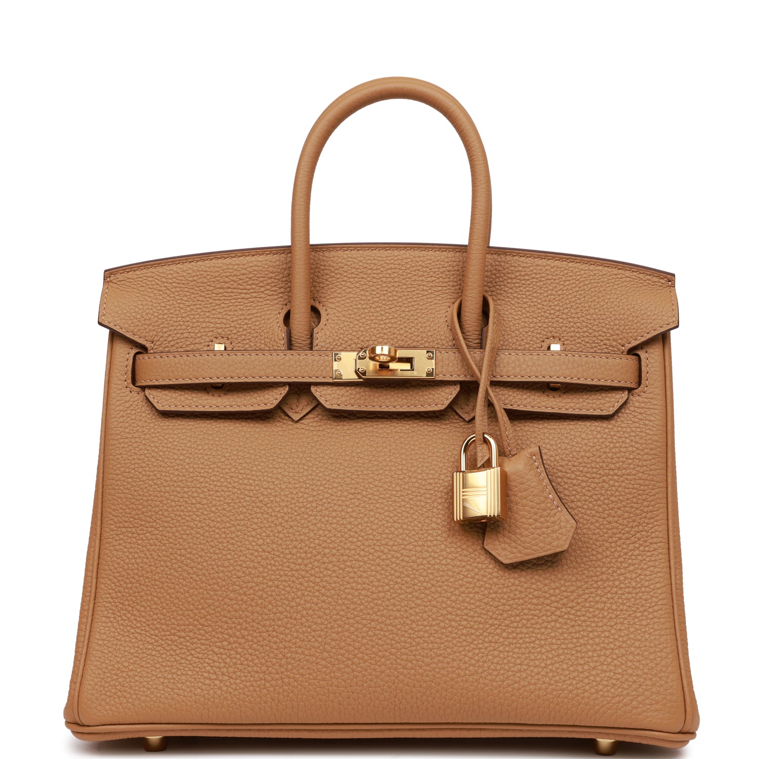 Hermès Birkin 25 Biscuit Togo Gold Hardware