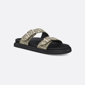 Men Sandal Dior Aqua - Khaki