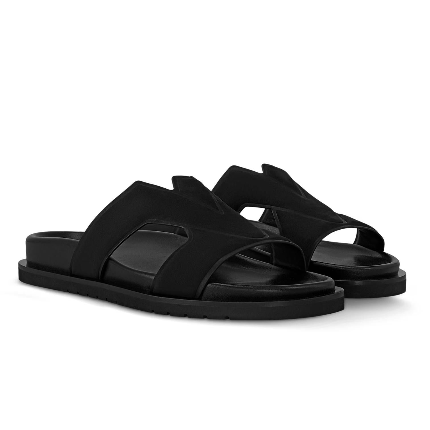 Men Sandal LV Oasis Mule Black
