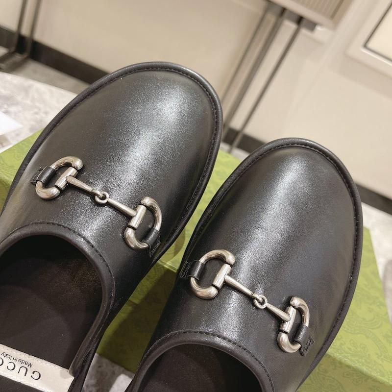 Men Slipper - Classic Black Gucci
