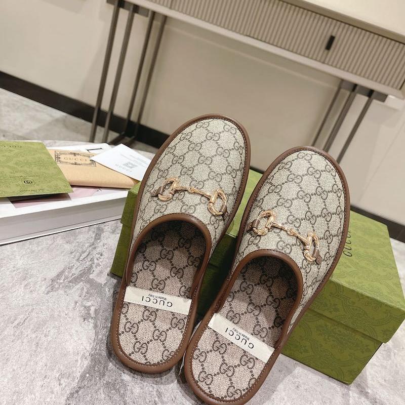 Men Slipper - Classic Brown Gucci