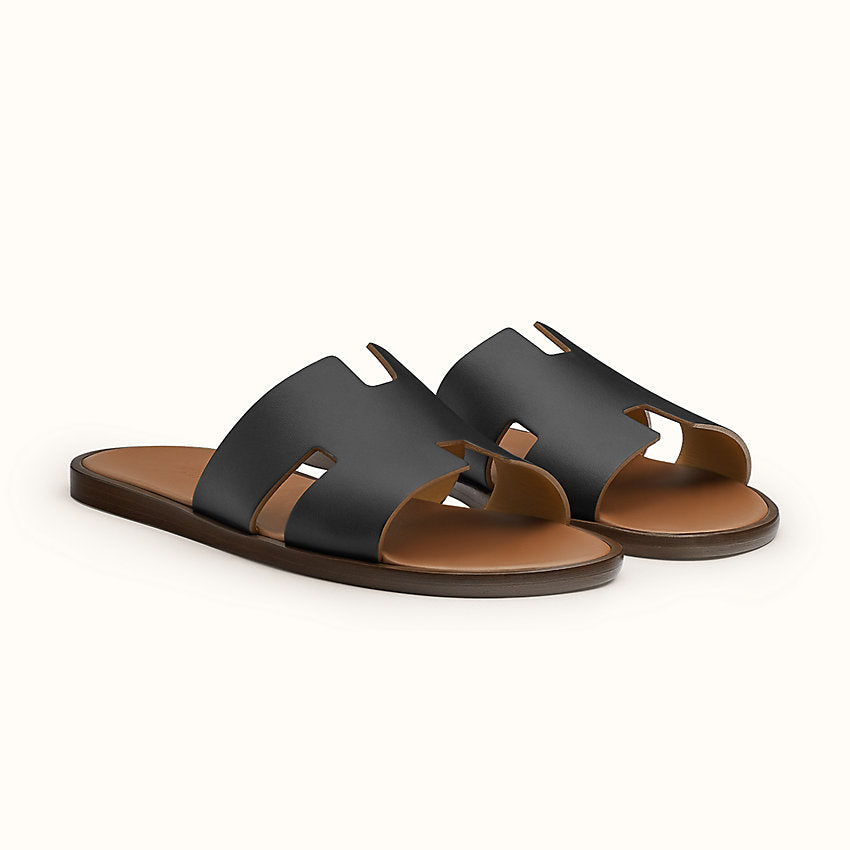 Men sandal - Noir Gold