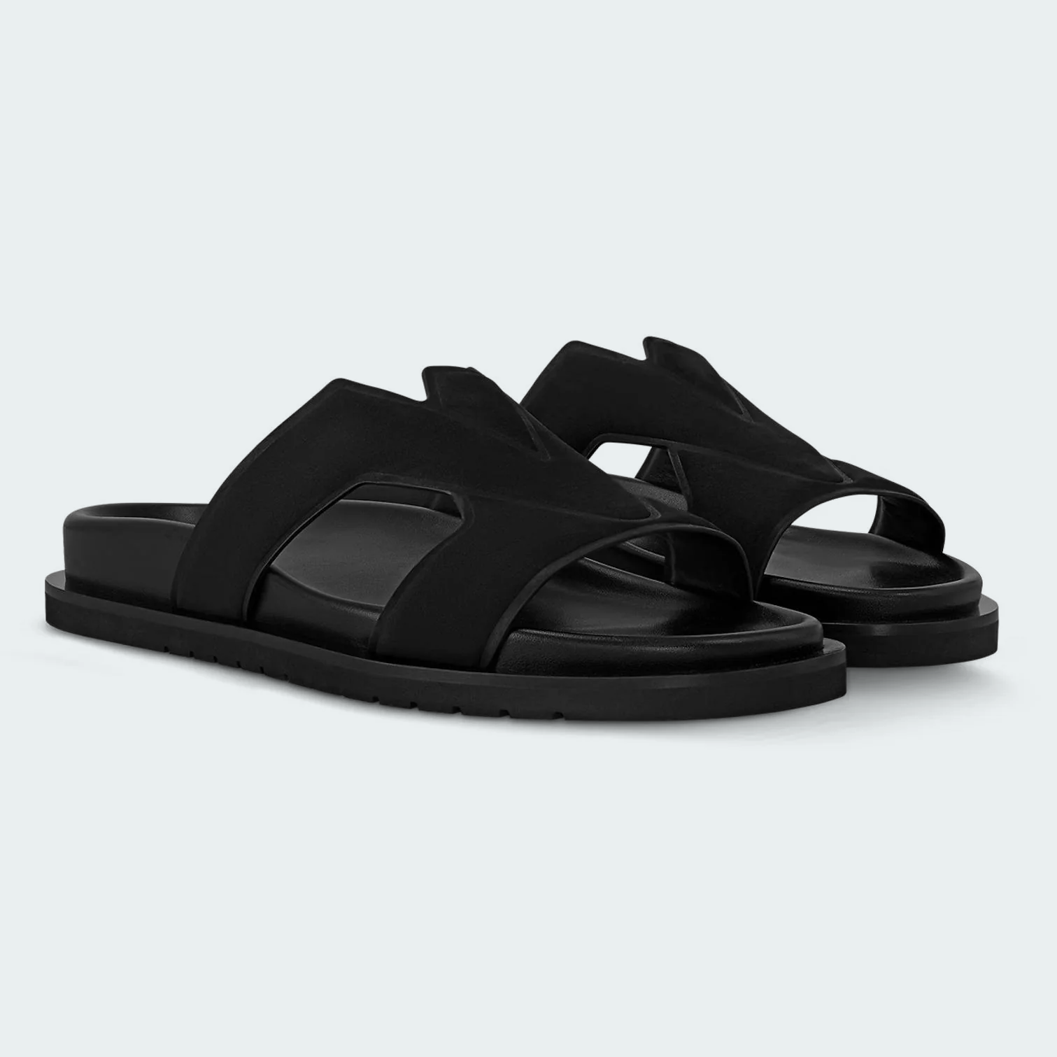 حذاء رجالي LV Oasis Mule باللون الأسود