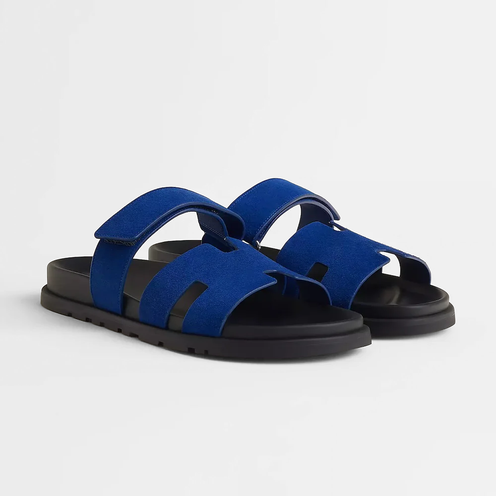 Sandal Chypre bleu smalt