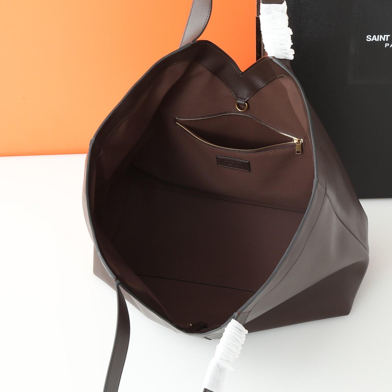 Saint Laurent Brown Leather