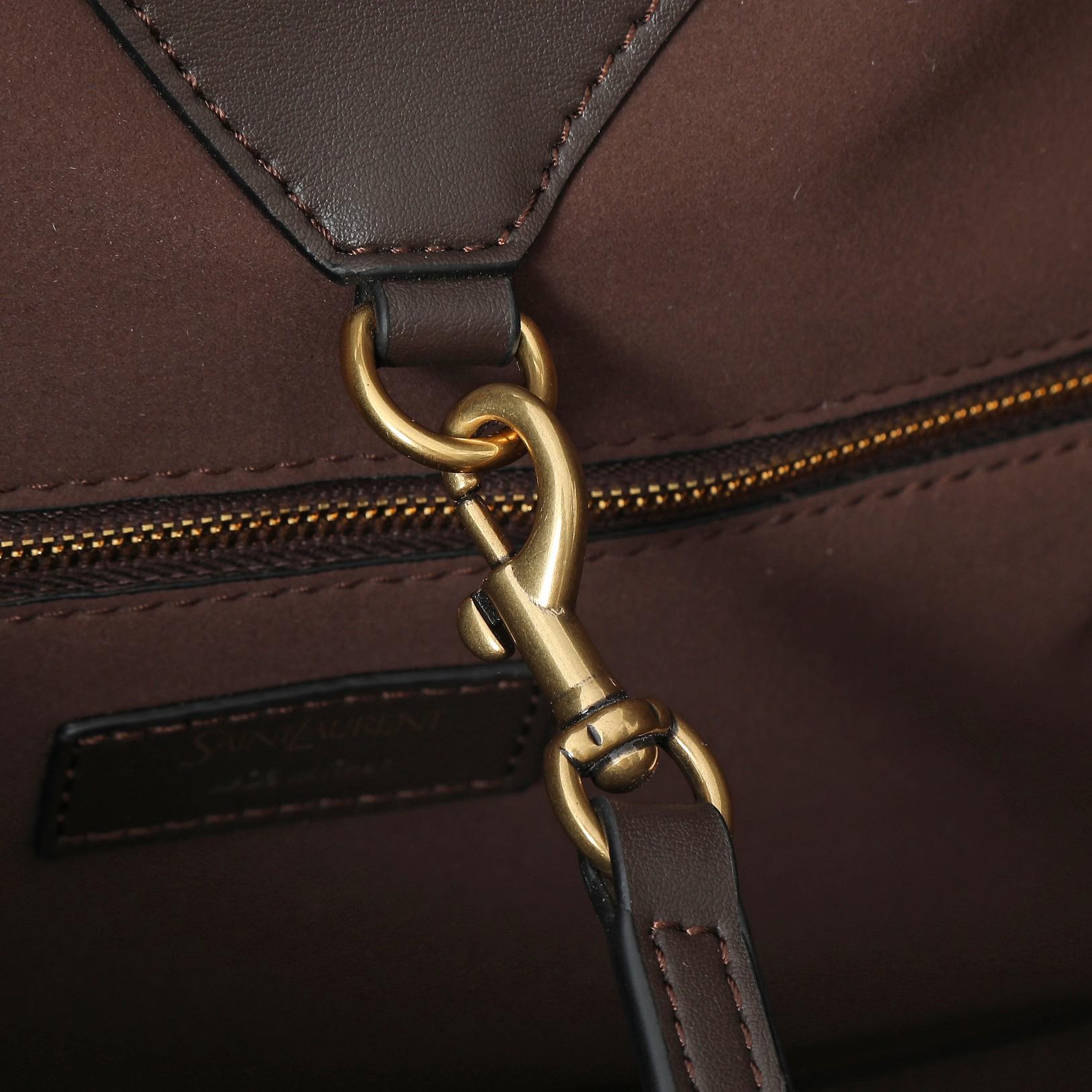 Saint Laurent Brown Leather