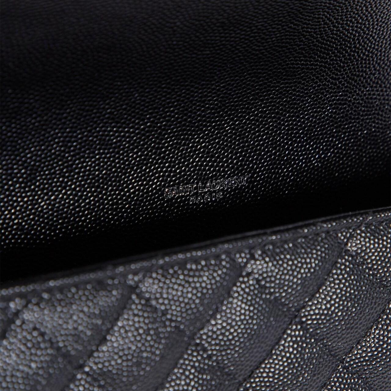 Saint Laurent Envelope Black