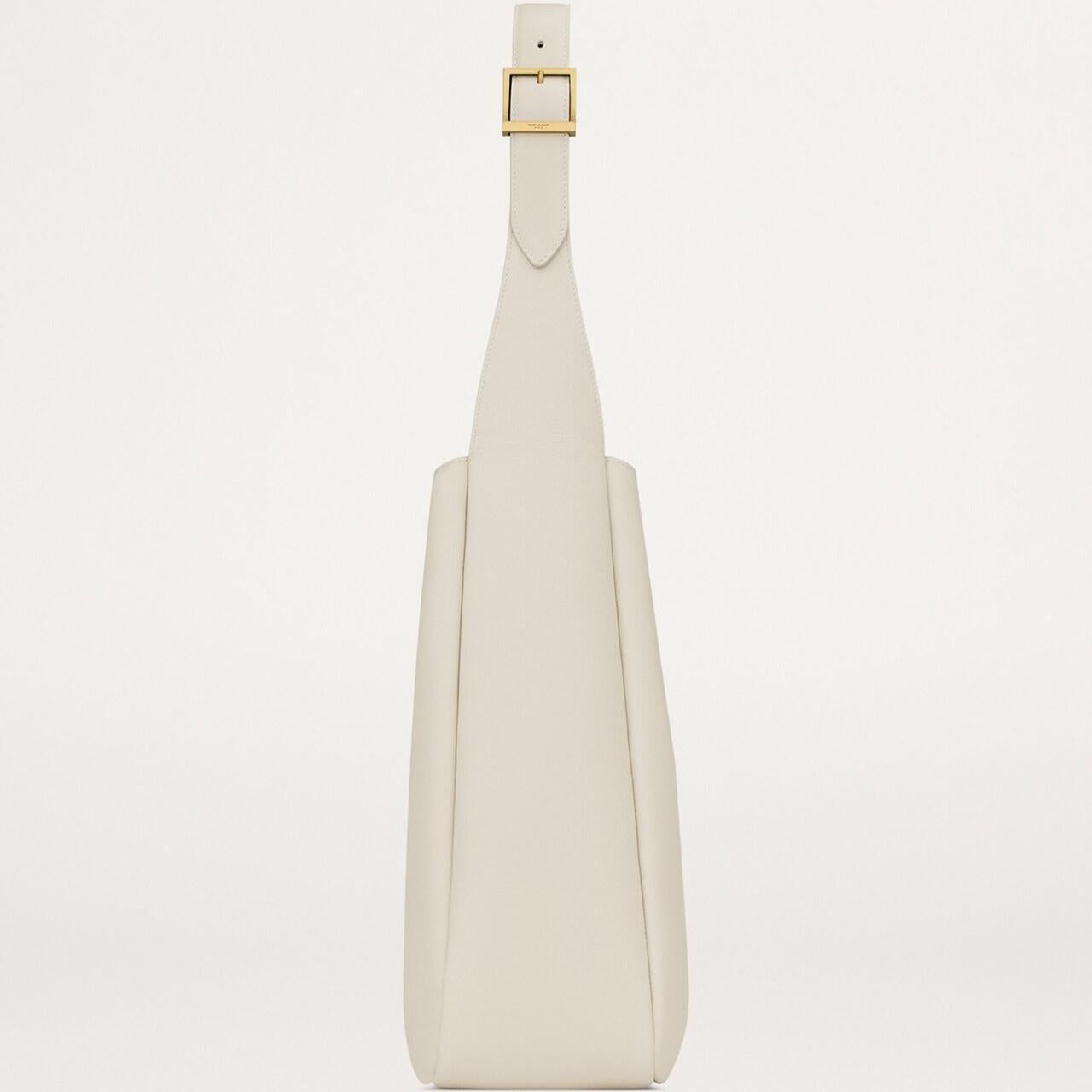 Saint Laurent White Leather