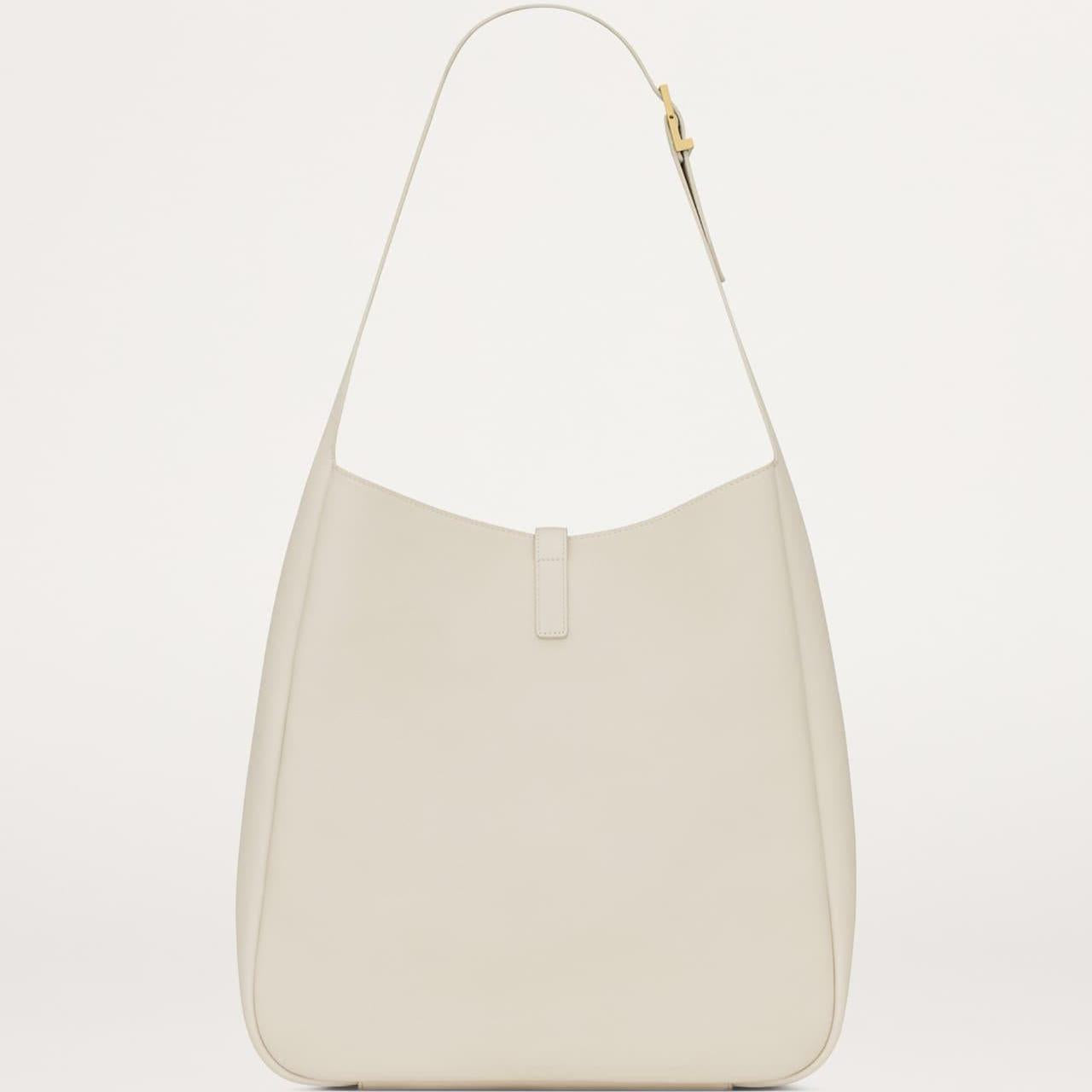 Saint Laurent White Leather