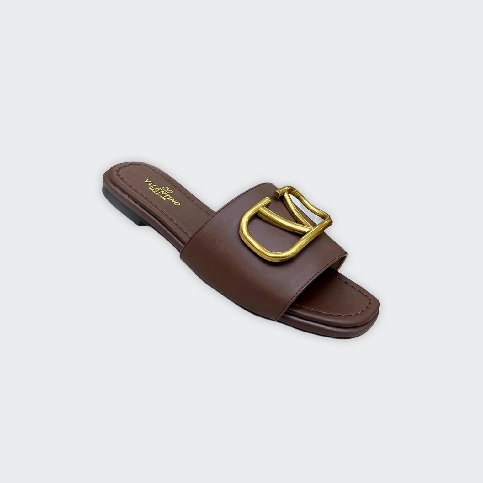 Women Slipper - Valentino Mocha