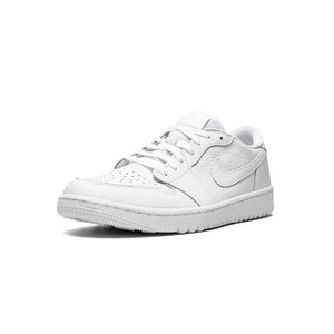 AIR JORDAN 1 LOW GOLF - Triple White-SHOZLY