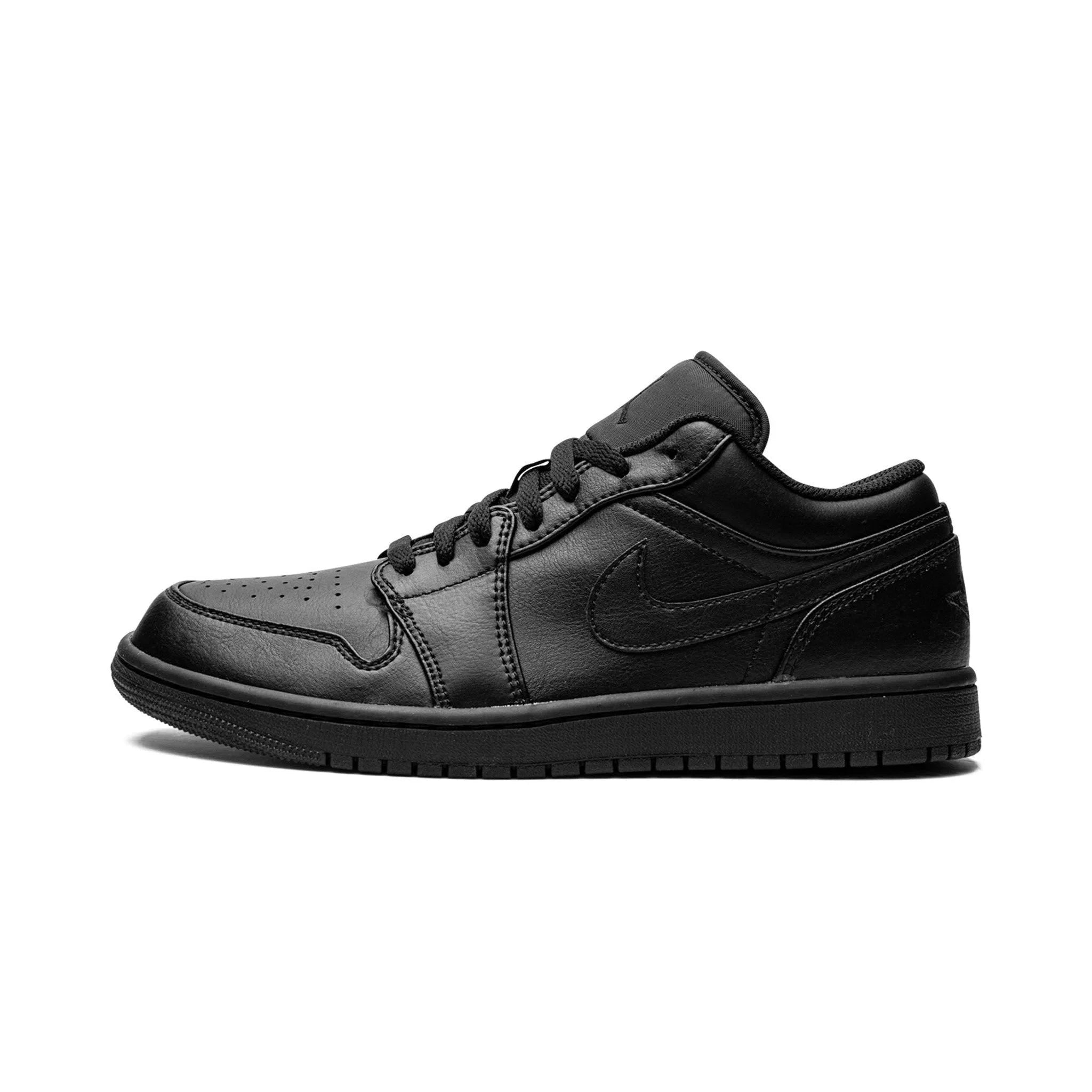 AIR JORDAN 1 LOW - Triple Black-SHOZLY