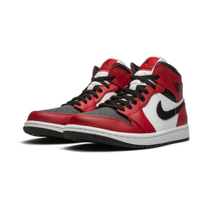 AIR JORDAN 1 MID - Chicago Black Toe-SHOZLY