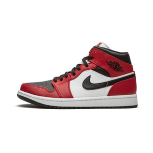 AIR JORDAN 1 MID - Chicago Black Toe-SHOZLY