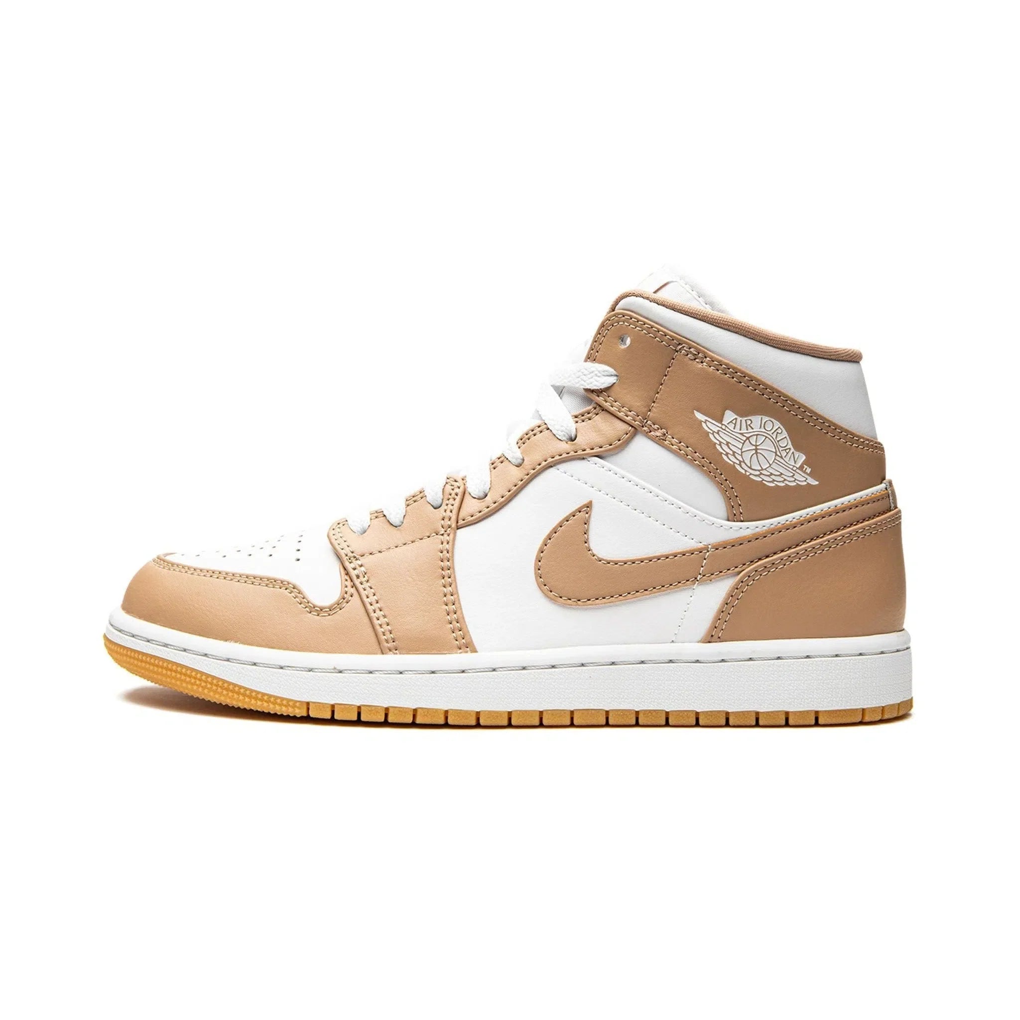 AIR JORDAN 1 MID - Tan Gum-SHOZLY