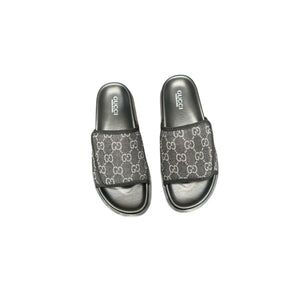 Men Sandal GUCCI Black Slipper-SHOZLY