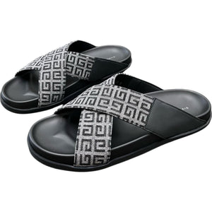 Men Sandal Givenchy Black Sandal-SHOZLY