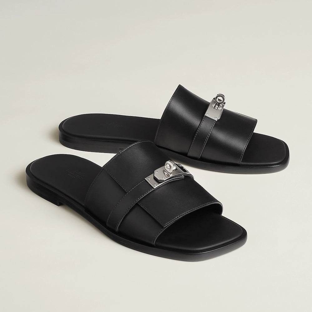 Men sandal - Hermes Gabriel NOIR