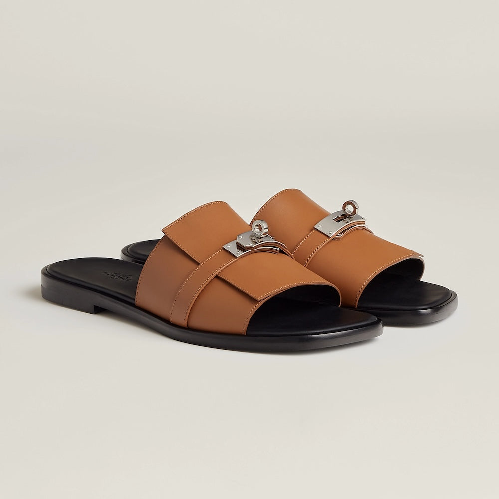 Men sandal - Hermes Gabriel naturel