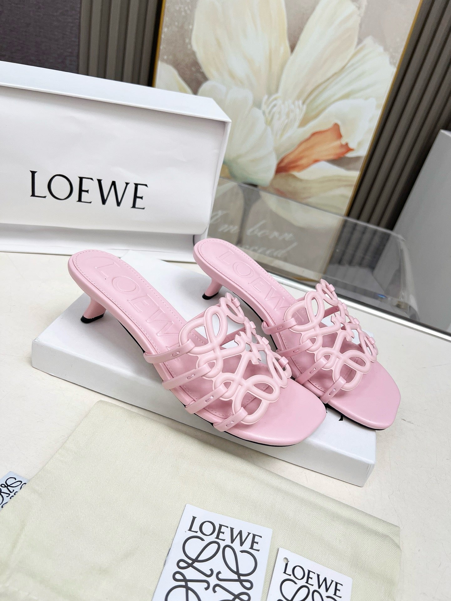 أحذية كعب عالٍ نسائية Loewe RPink
