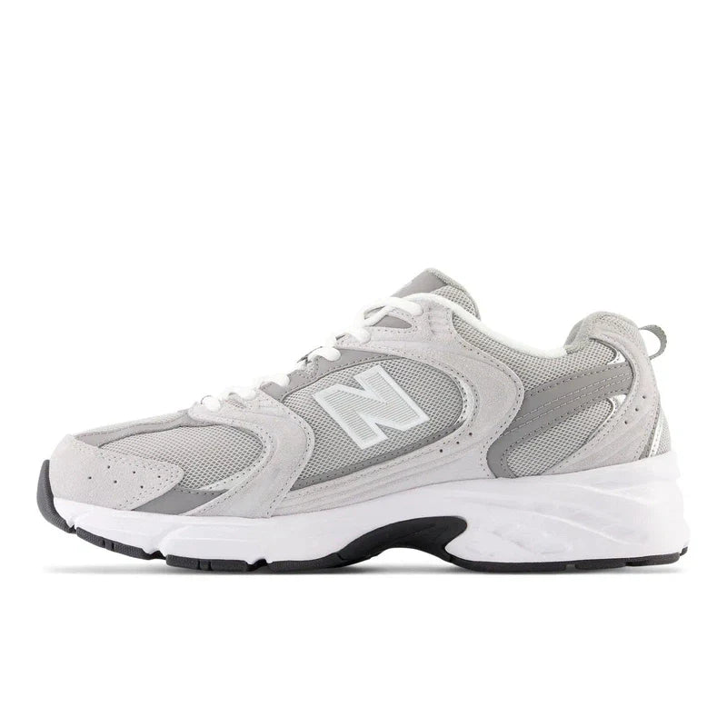 New Balance 530 Raincloud with Shadow Grey and Silver Metallic-LOTABY