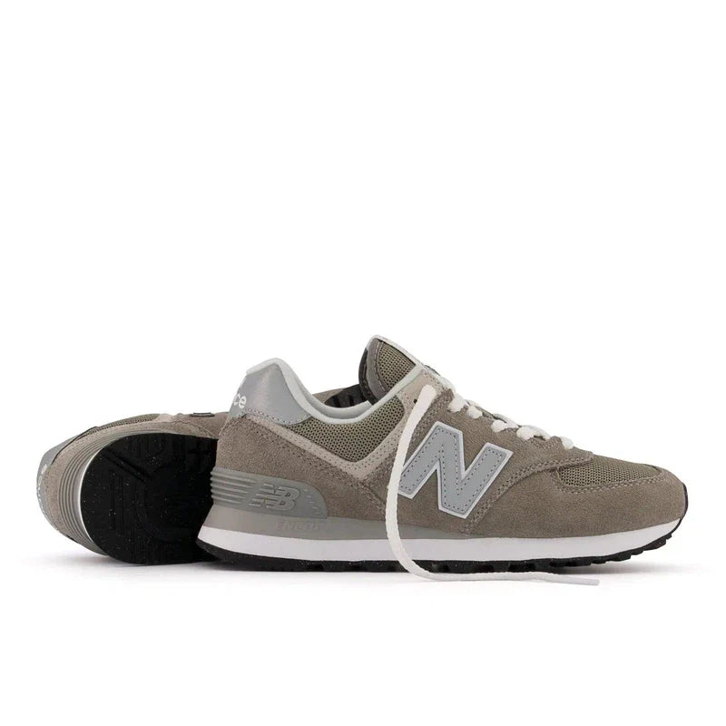 New Balance 574 Core Grey with White-LOTABY