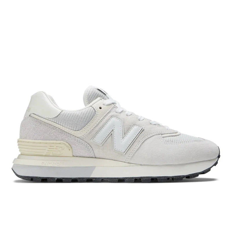 New Balance 574 Grey with White-LOTABY