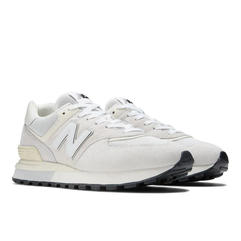 New Balance 574 Grey with White-LOTABY