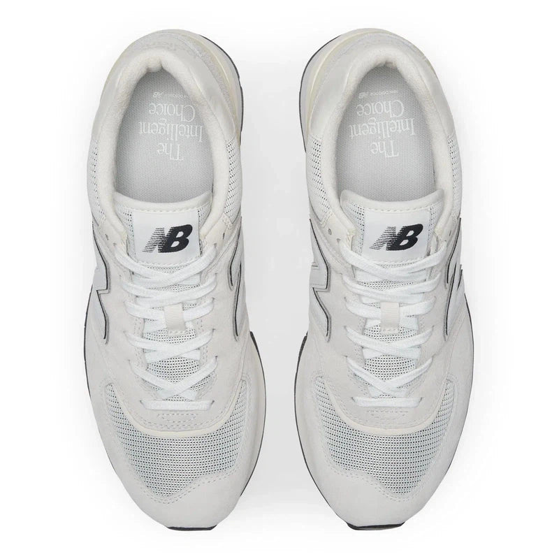 New Balance 574 Grey with White-LOTABY