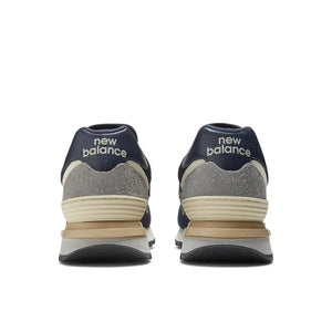 New Balance 574 Navy with White-LOTABY