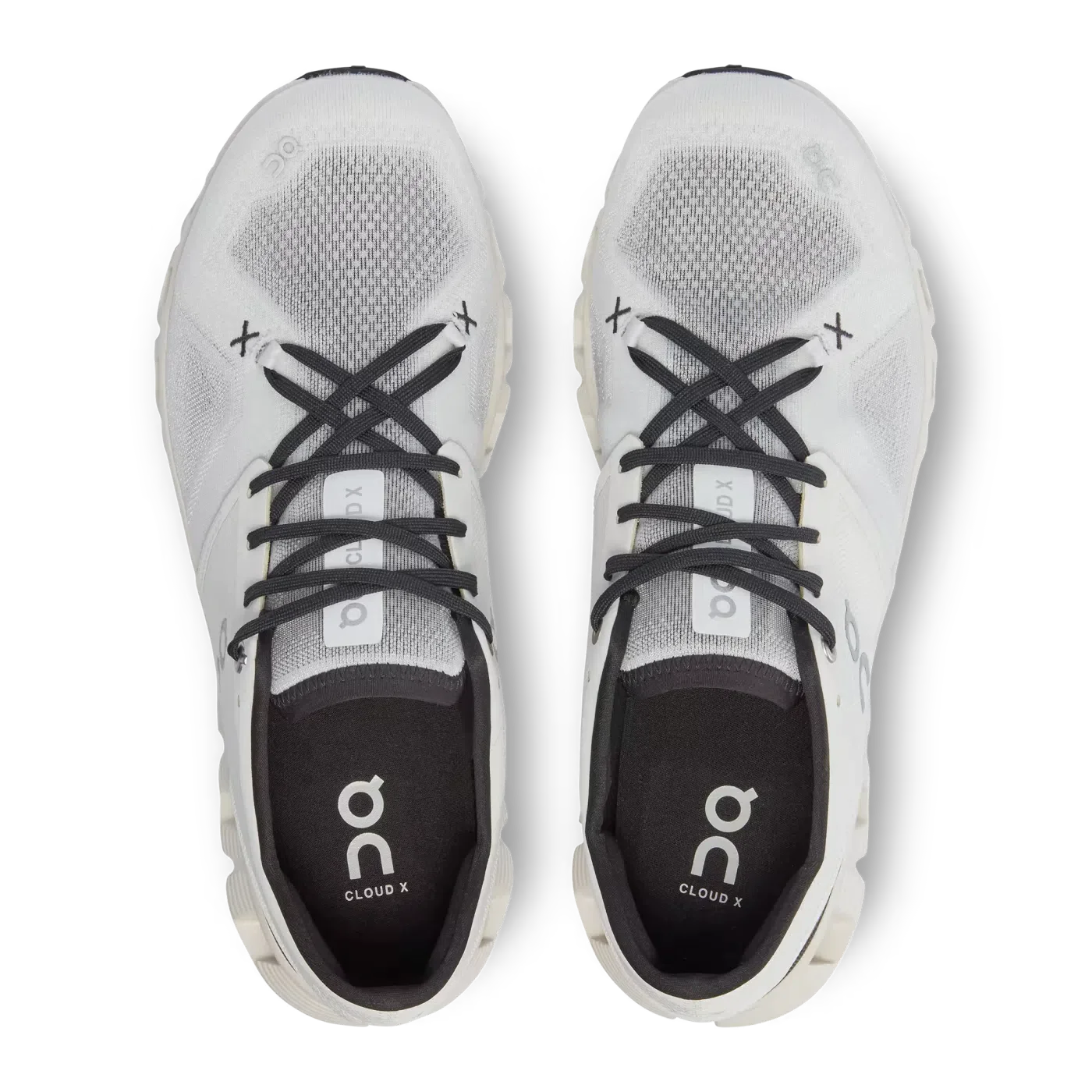 On Running - Cloud X 3 Ivory White and Black