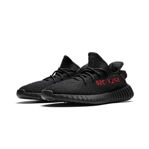 Yeezy Boost 350 V2 - Black & Red-LOTABY