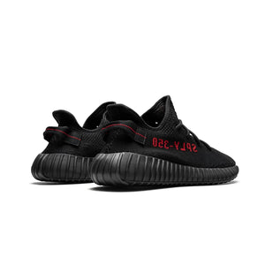 Yeezy Boost 350 V2 - Black & Red-LOTABY