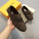 Formal Leather Shoes - LV Mocha For Men