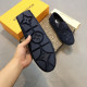 Formal Leather Shoes - LV Navy For Men