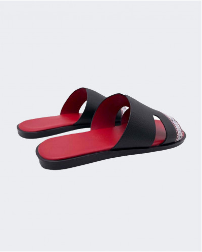 Men sandal - Red Sadu