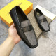 Formal Leather Shoes - LV Classic Shadow For Men