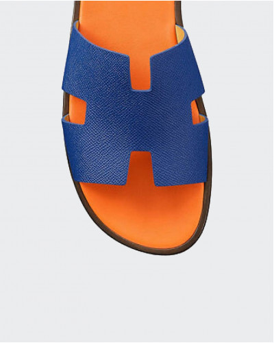 Men sandal - Blue Orange