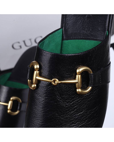 Men Slipper - Pericle Leather Horsebit Green