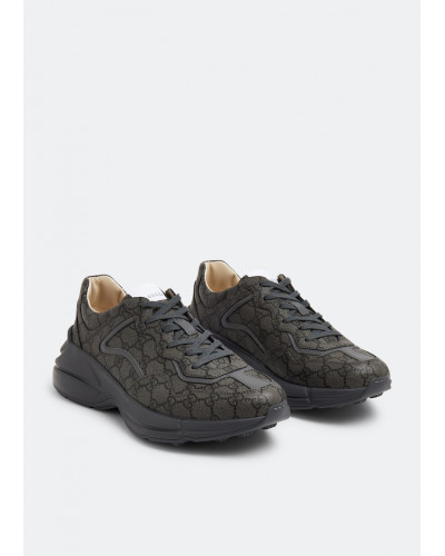 قوتشي Rhyton Sneakers Grey