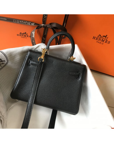 Hermes Mini Kelly Classic Bag - Black