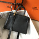 Hermes Mini Kelly Classic Bag - Black