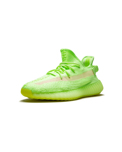 Yeezy Boost 350 V2  -  fluorescent green